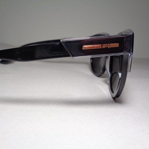 McQ by Alexander McQueen MQ0054S Black New Men's Sunglasses - Picture 9 of 15